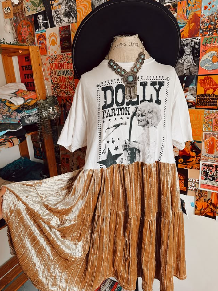 Dolly Patchwork Maxi Dress