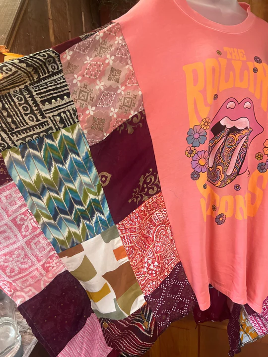 Pink ROLLING STONES Mix & Match Tee