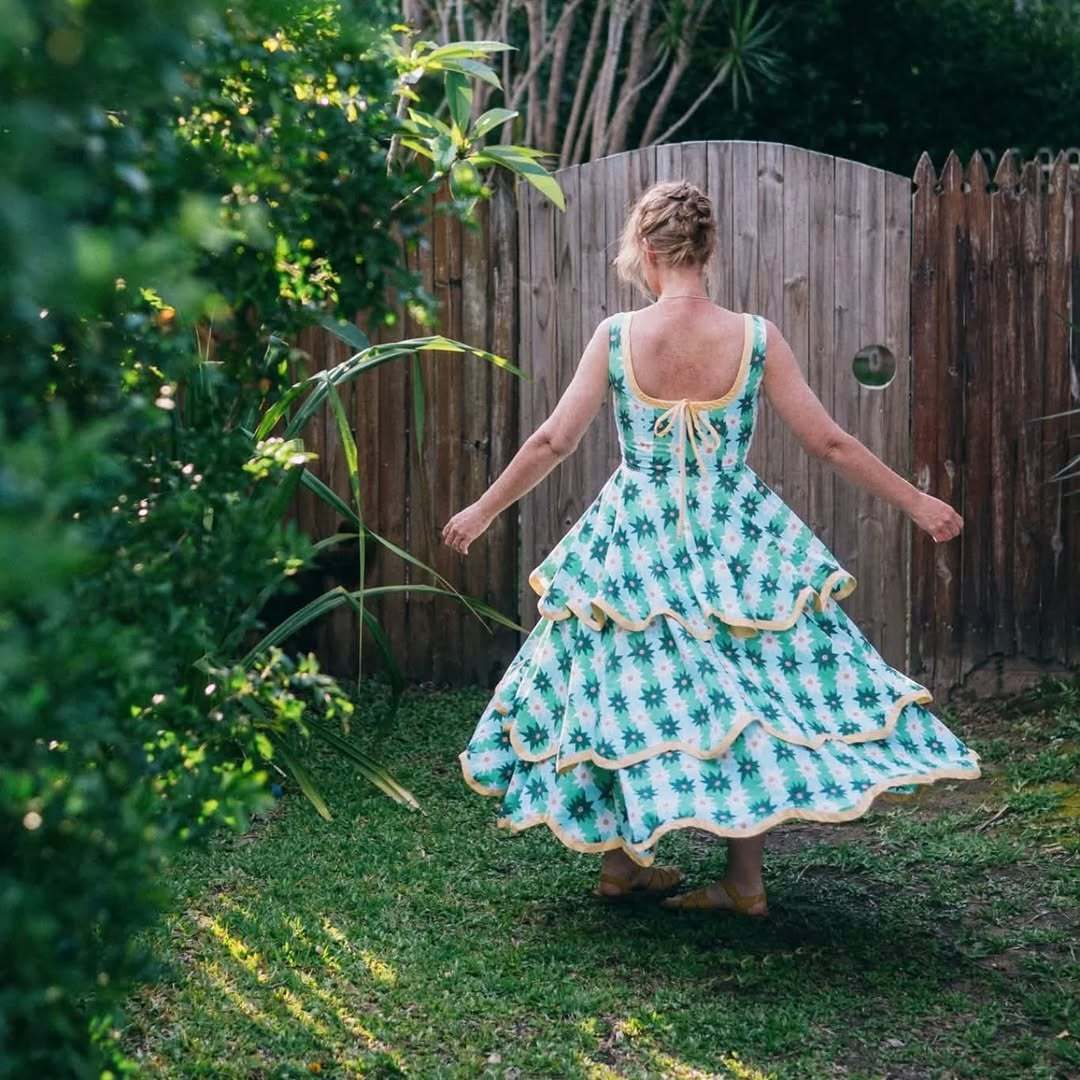 The Millie Dress in Blue