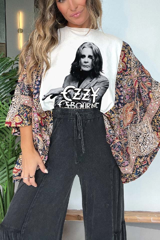 OZZY Mix & Match Tee（No Patch）