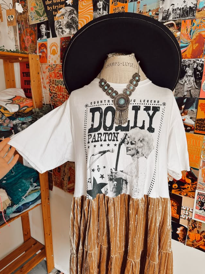 Dolly Patchwork Maxi Dress