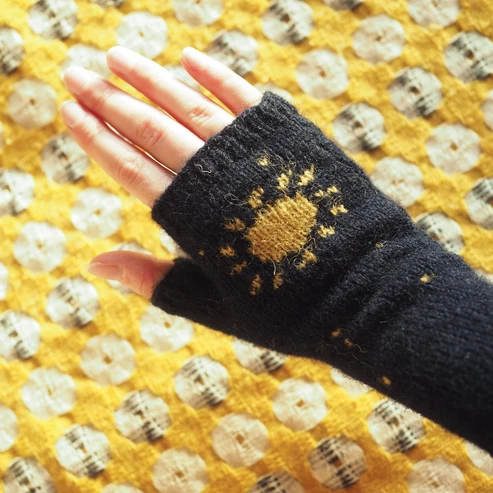 Sun and Moon Gloves