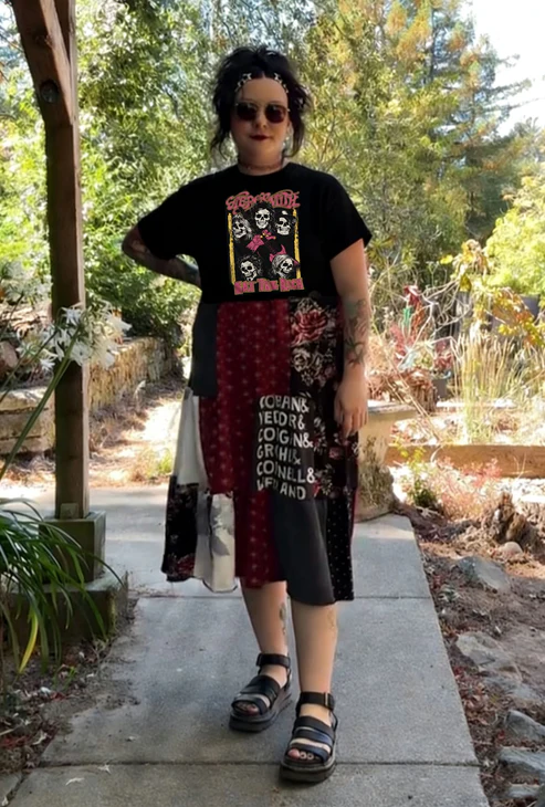 Aerosmith Upcycled Tee
