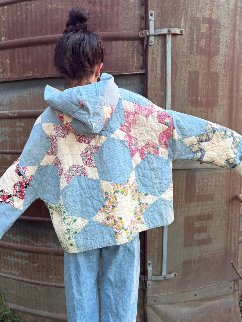 Blue Star Hoodie