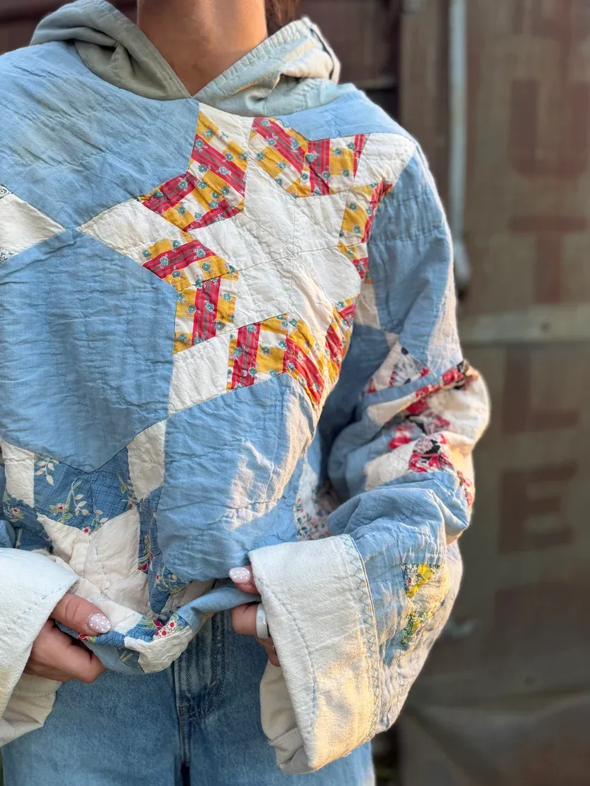 Blue Star Hoodie