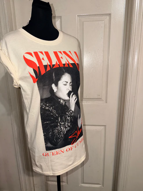 Selena Distressed Tee