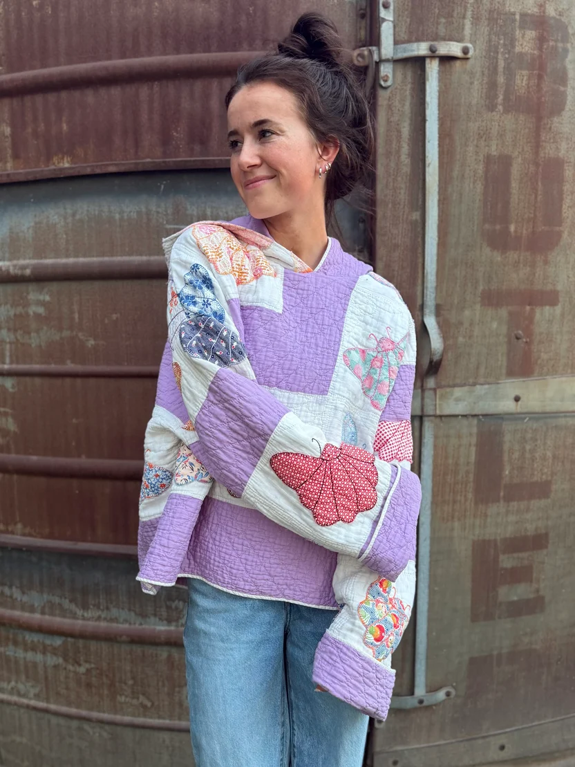 Purple Butterfly Hoodie