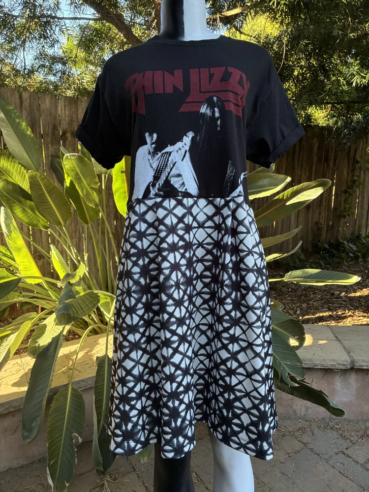 Thin Lizzy Patchwork Dress