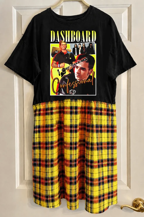Dashboard Confessional Paneled Dress