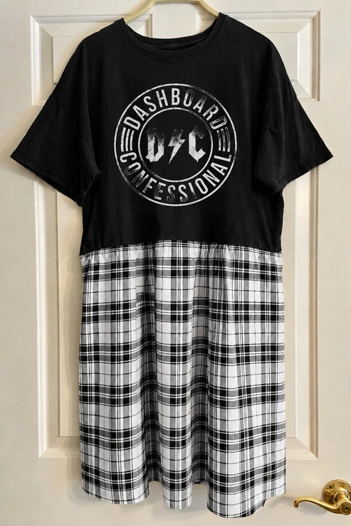 Dashboard Confessional Paneled Dress