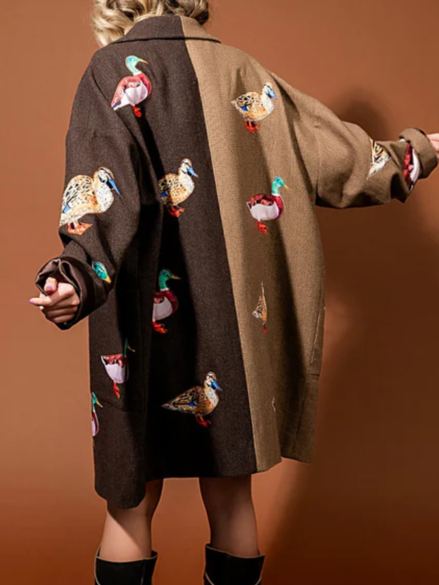 Lucky Duck half-checkered jacket