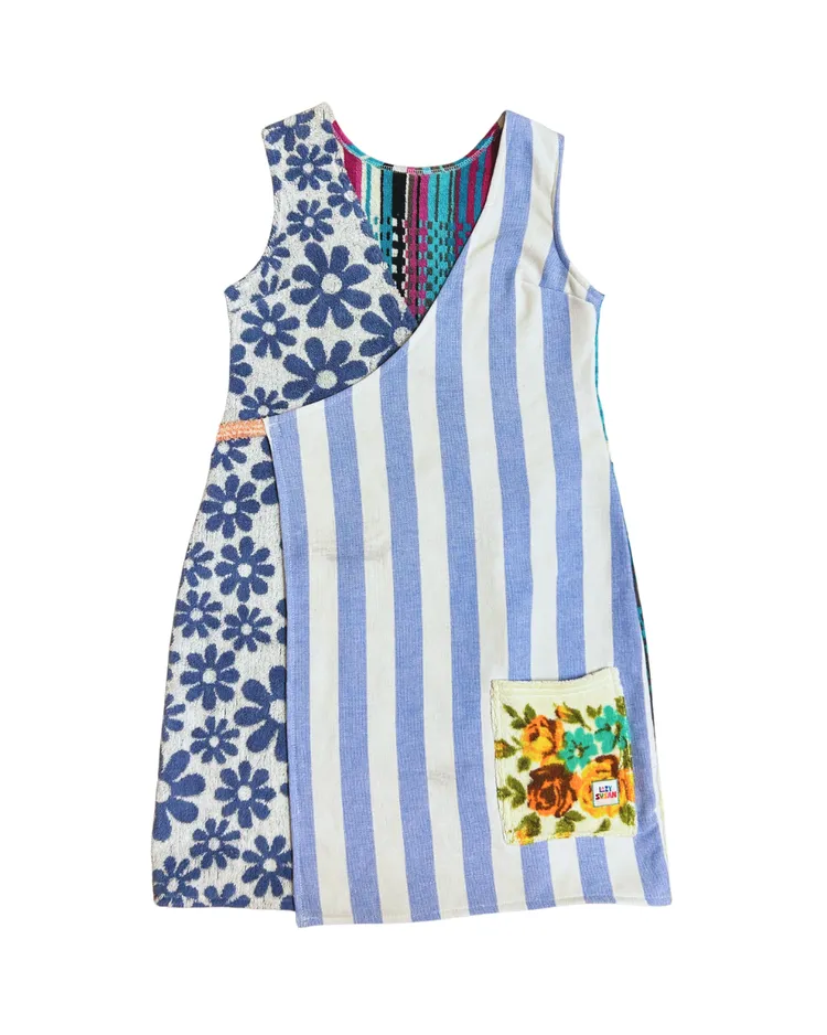 Sea Spray Wrap Towel Dress