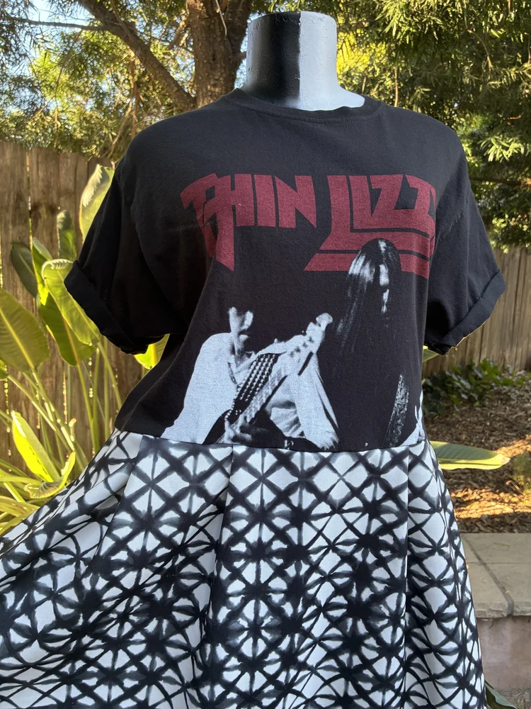 Thin Lizzy Patchwork Dress