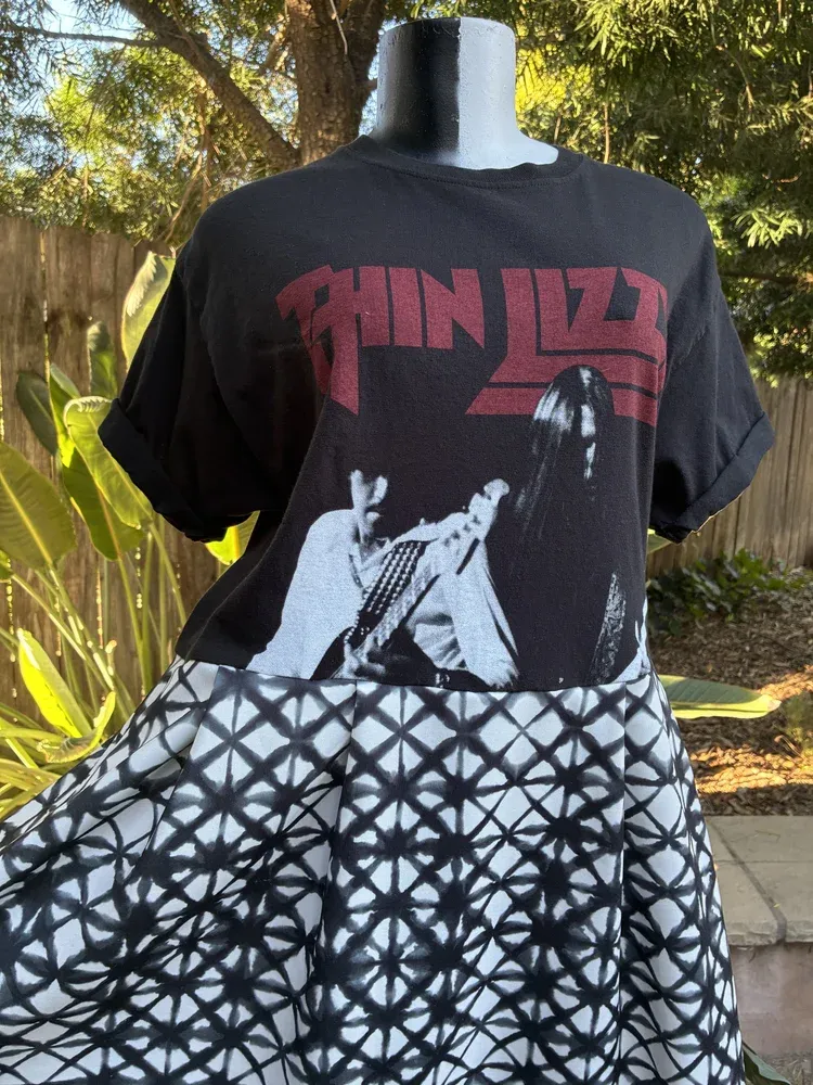Thin Lizzy Patchwork Dress