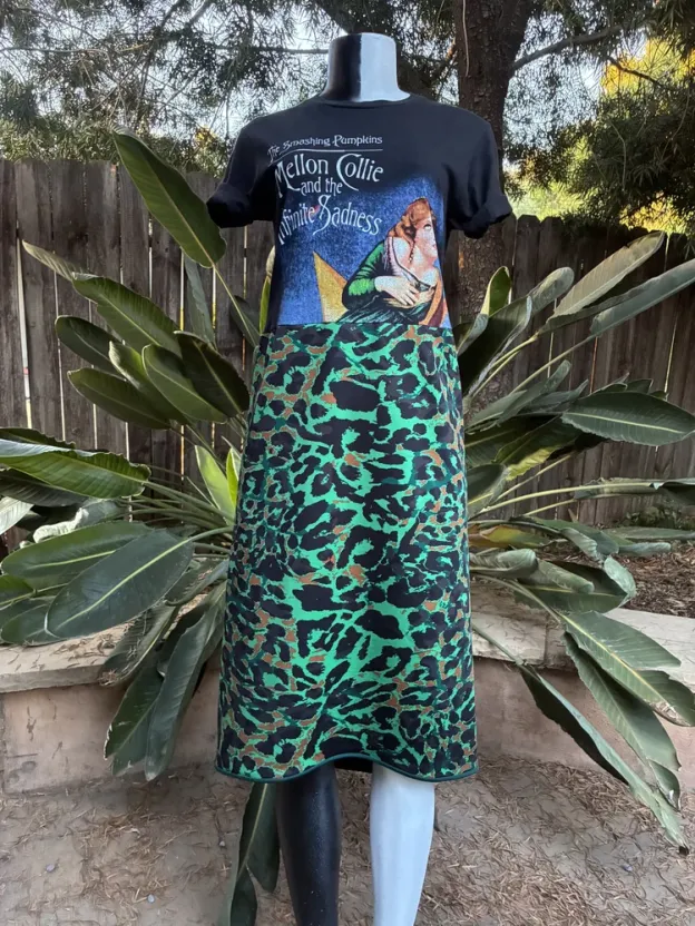 Smashing Pumpkins Paneled Dress