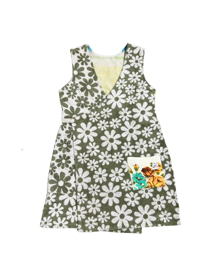 Palm Court Wrap Towel Dress