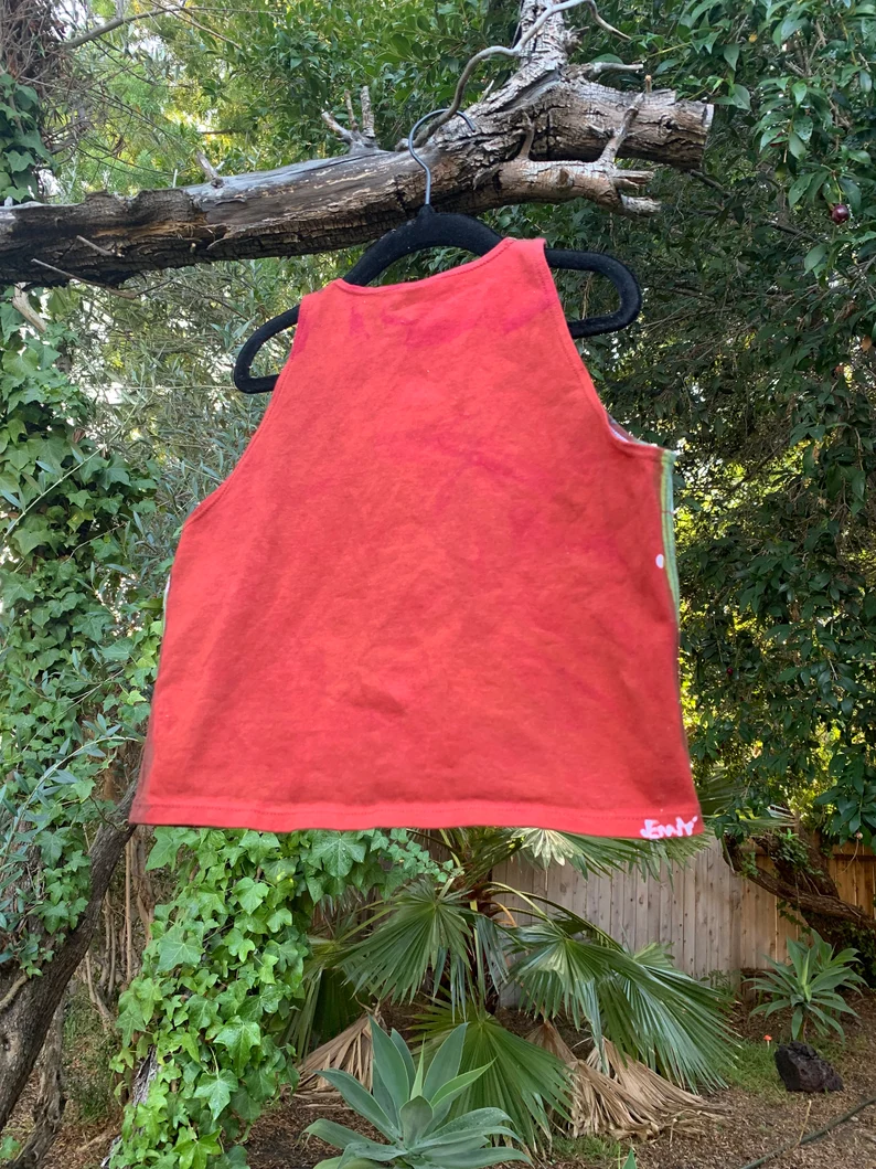 Shri Yantra Earth Tones Crop Top
