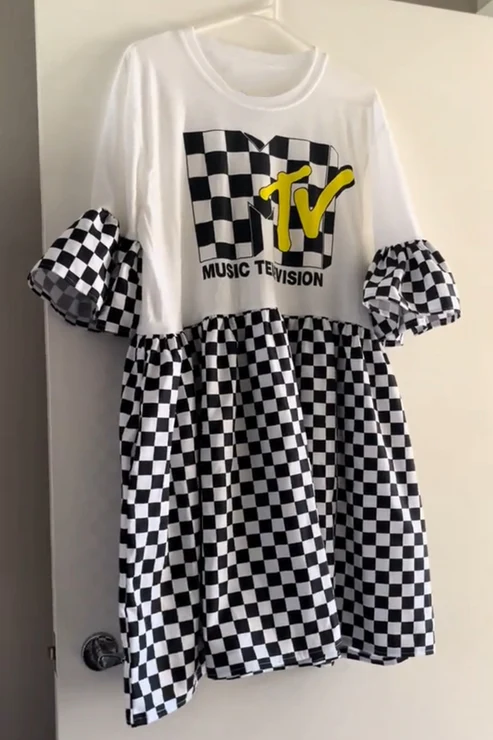 MTV Music Recycled Dress
