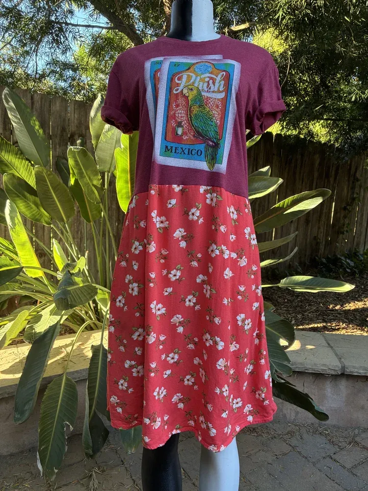 Phish Patchwork Dress