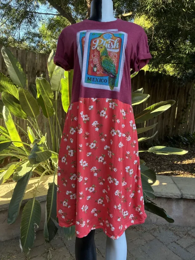 Phish Patchwork Dress