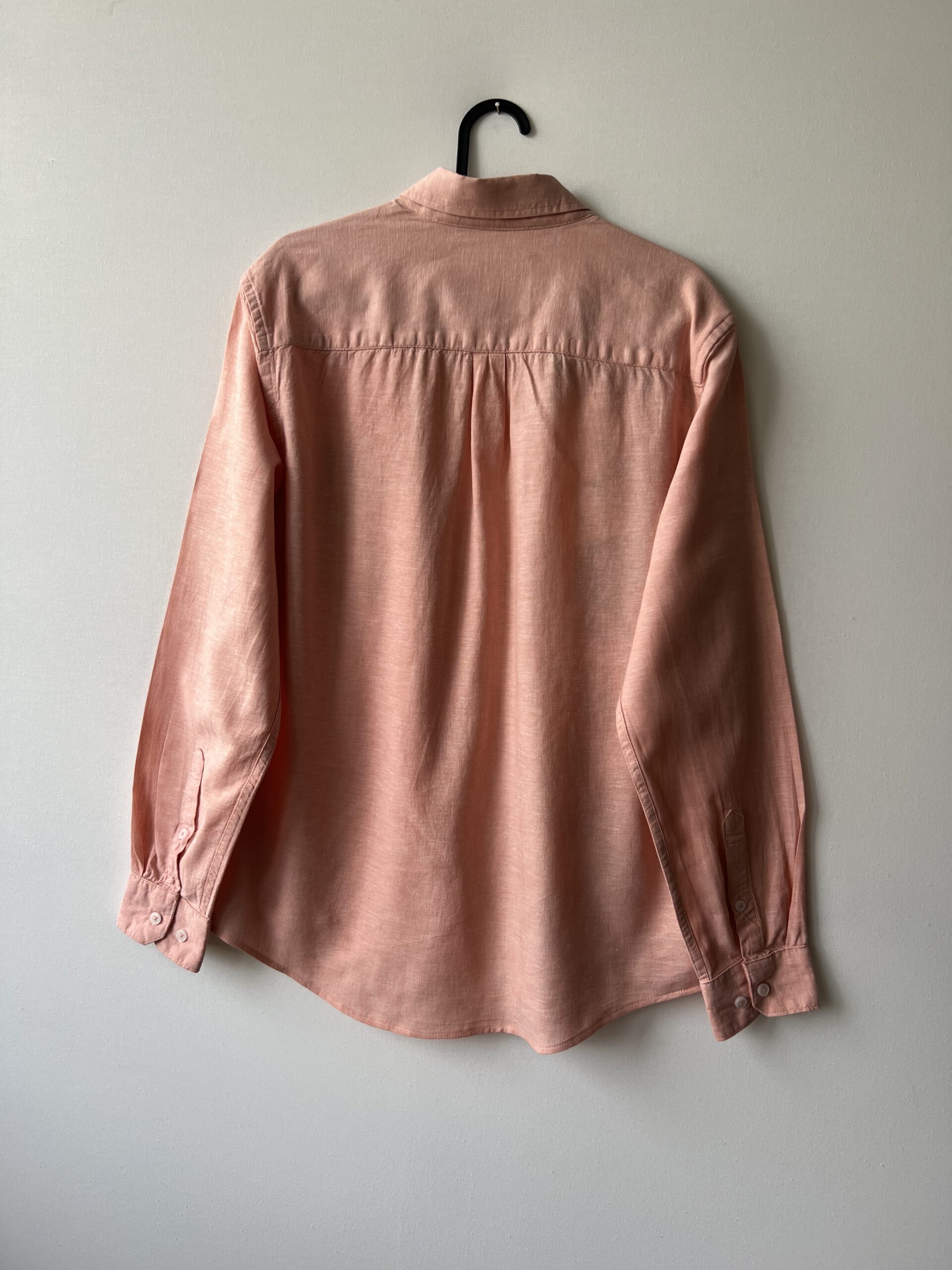 Garden Floral Patchwork Cotton Linen Long Sleeve Shirt