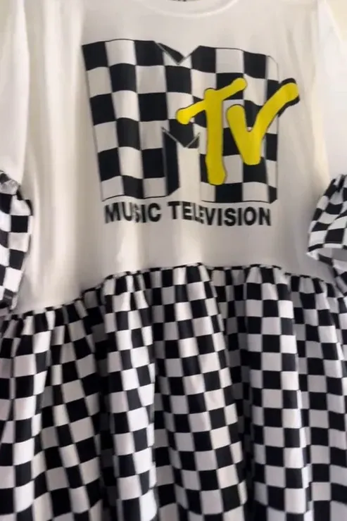 MTV Music Recycled Dress