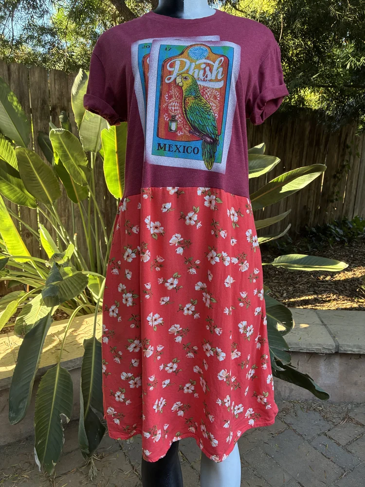 Phish Patchwork Dress