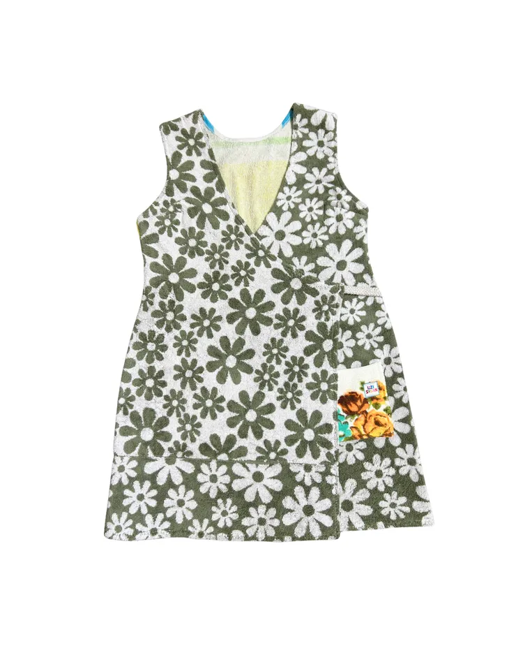 Palm Court Wrap Towel Dress