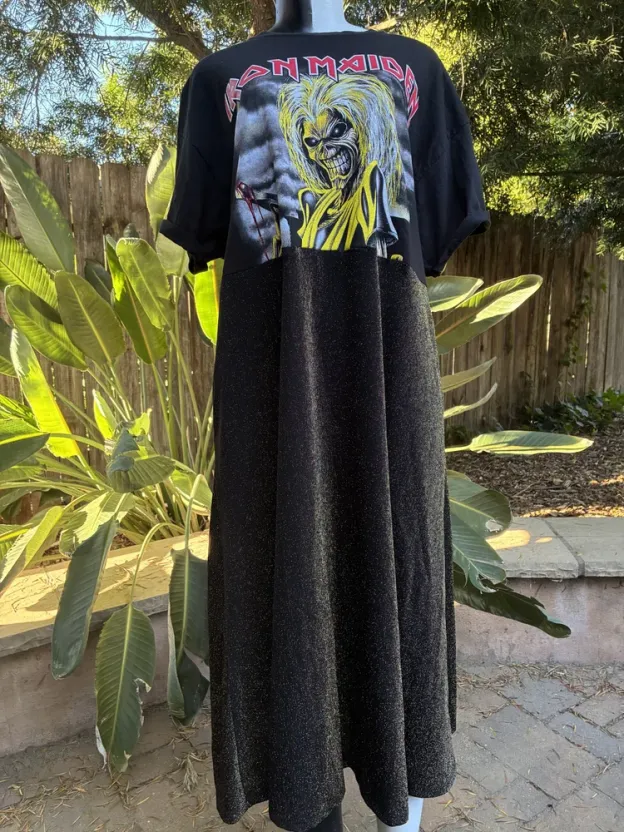 Iron Maiden Patchwork Dress