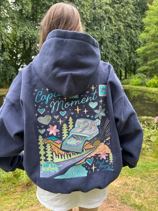 Retro Adventure Graphic Hoodie