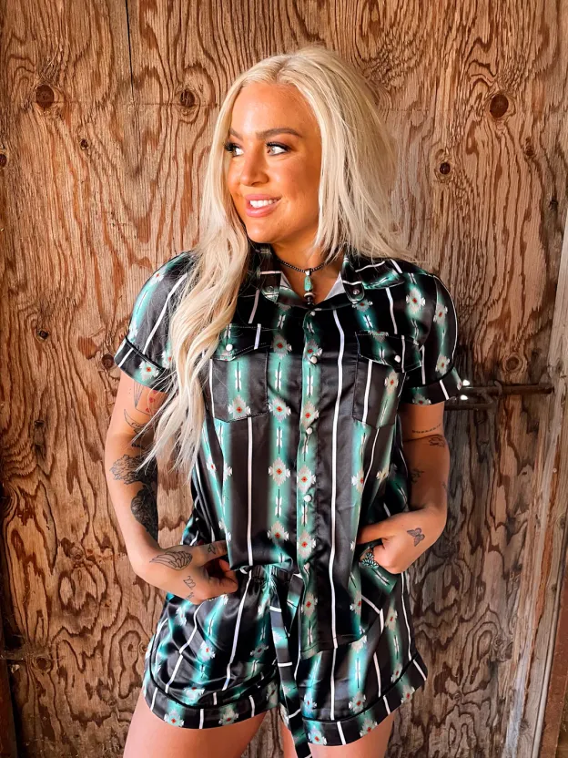 The Arizona Pearl Snap Pajamas