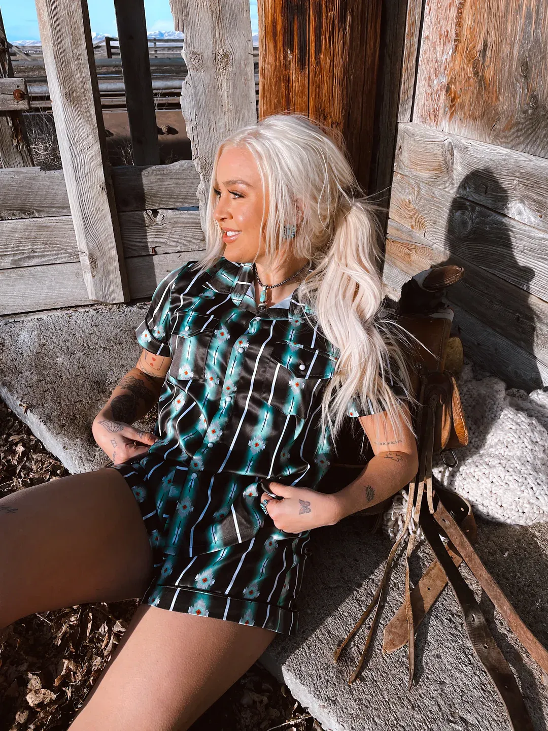 The Arizona Pearl Snap Pajamas