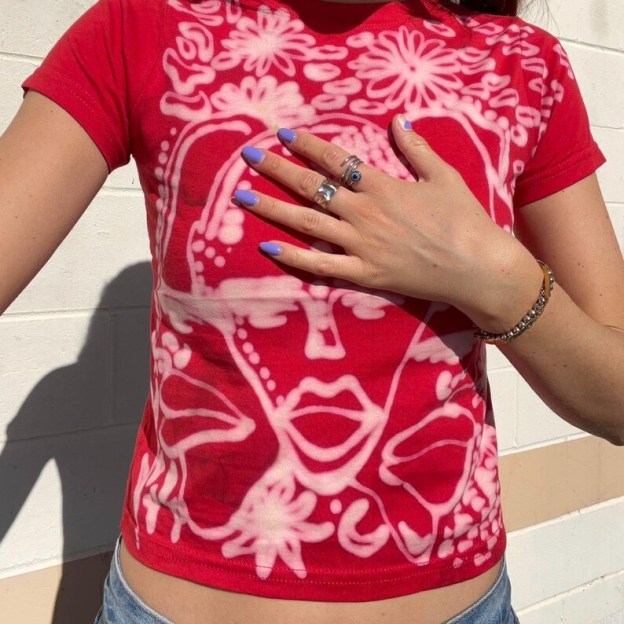 Cherry red Graphic Tee
