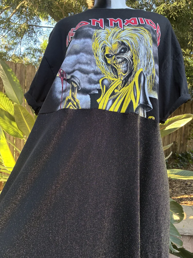 Iron Maiden Patchwork Dress