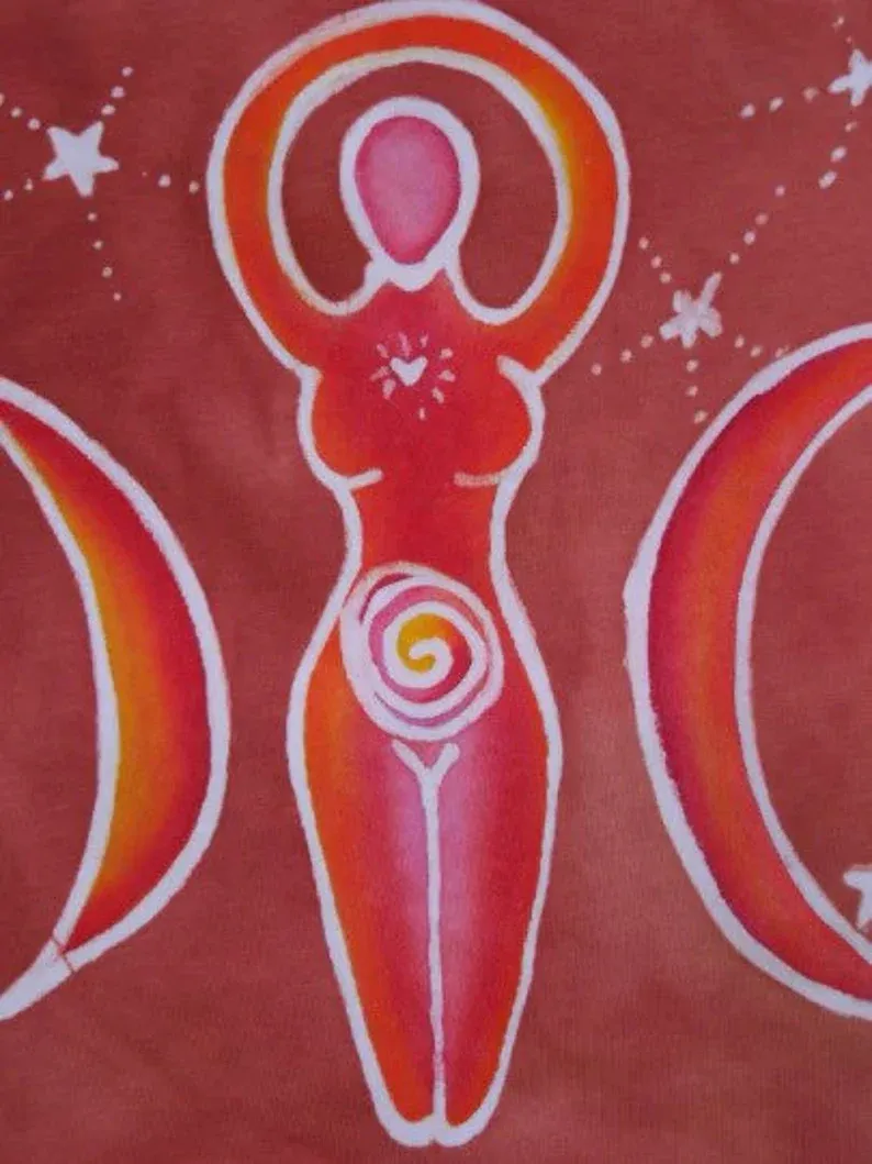 Power of Women Batik Crop Top
