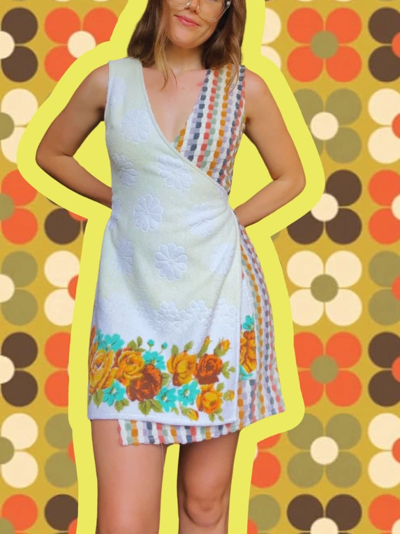 Sunseeker Wrap Towel Dress