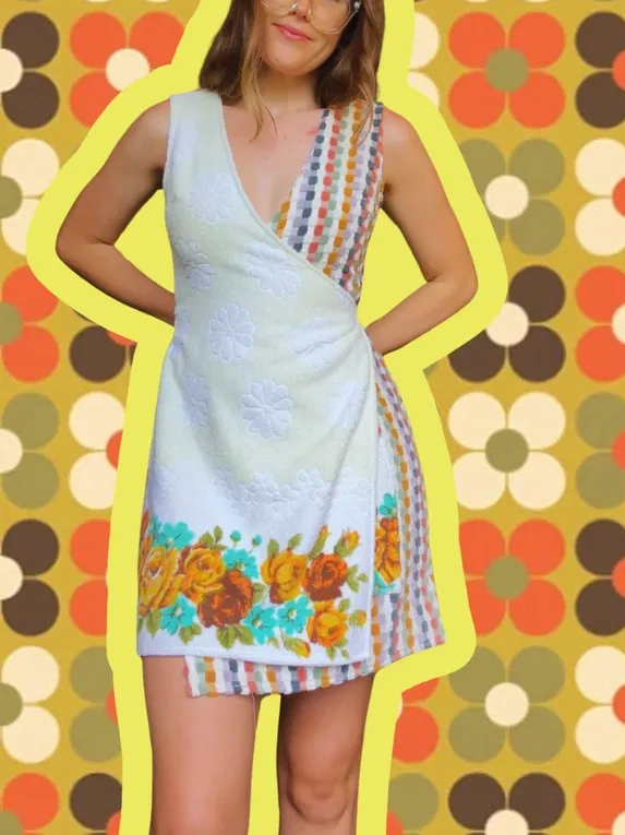 Sunseeker Wrap Towel Dress