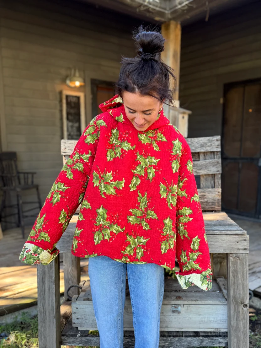 Reversible Christmas Hoodie