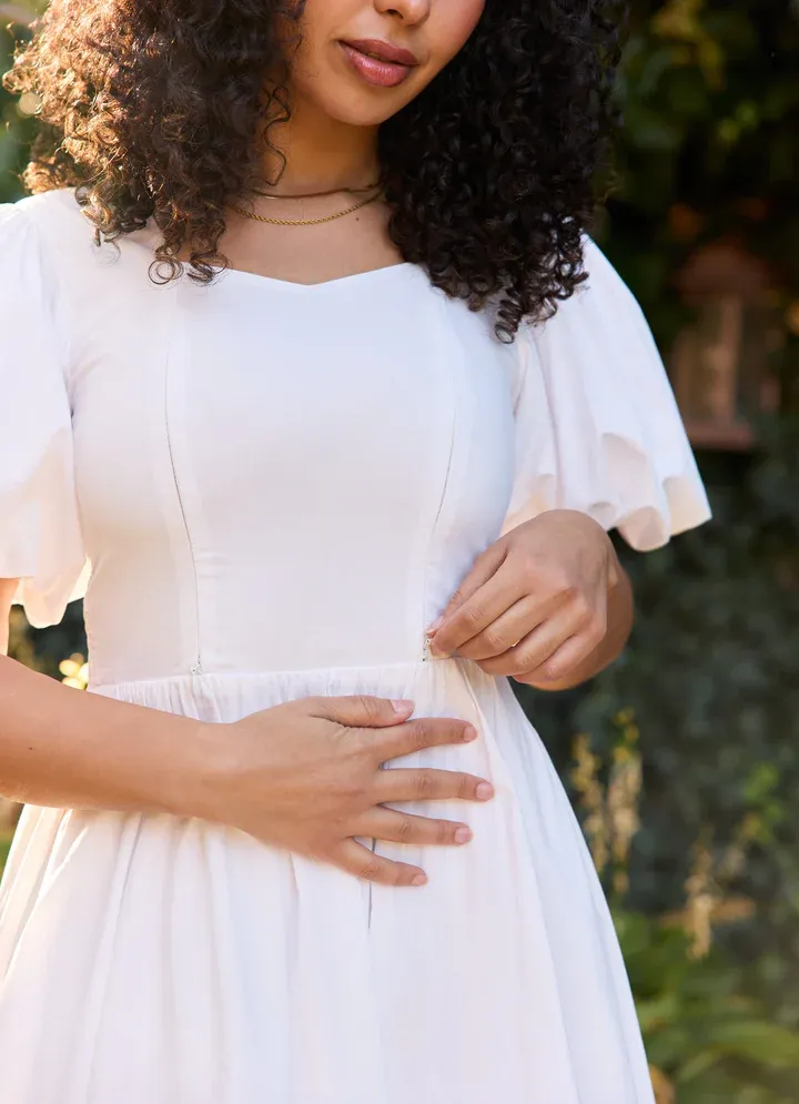 Modest Cotton Dress