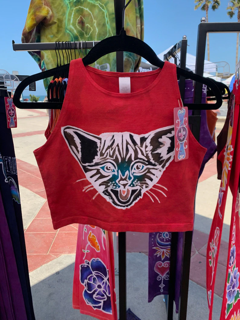 Kitty Kat Crop Top