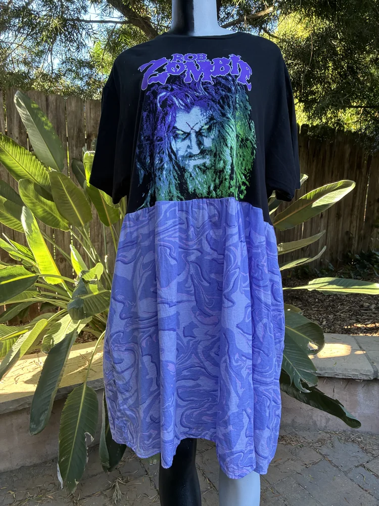 Rob Zombie Patchwork Dress