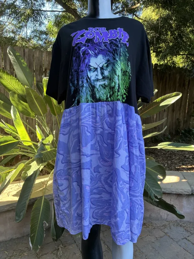 Rob Zombie Patchwork Dress