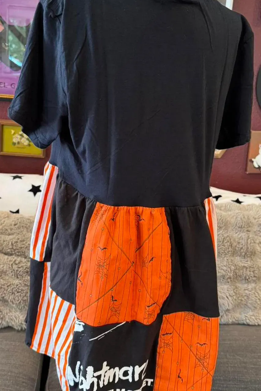 The Nightmare On Elm Street Horror Patchwork Dress