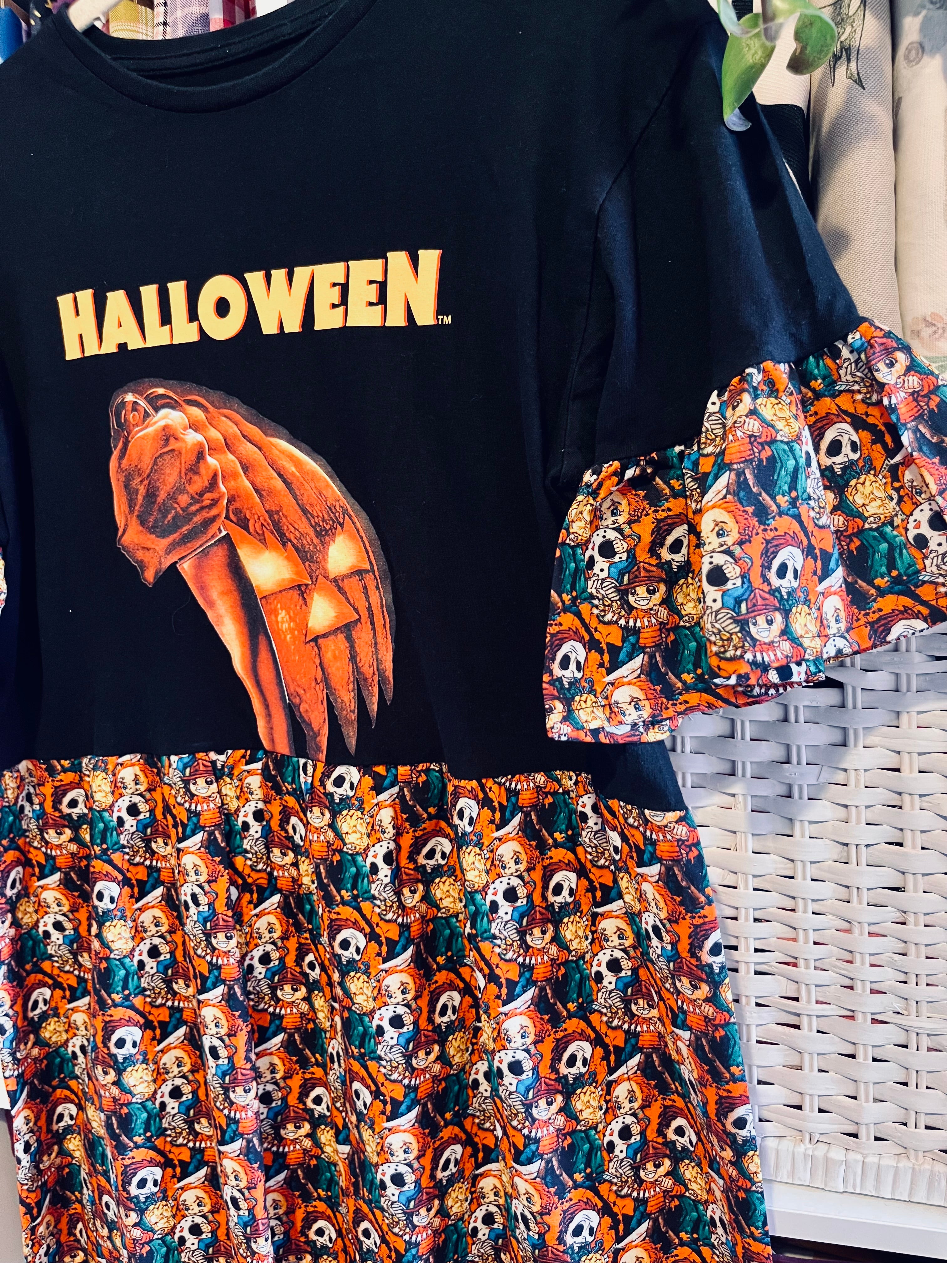Halloween Movie Tee Dress