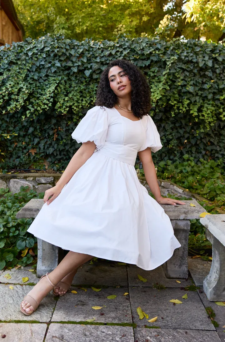 Modest Cotton Dress