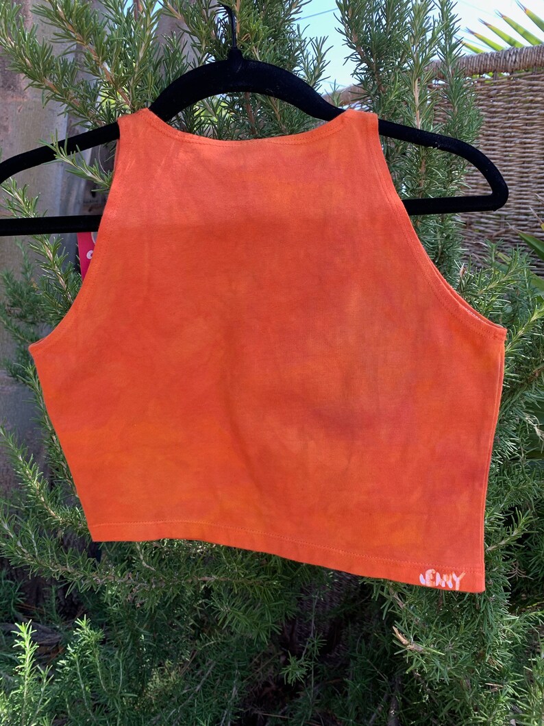 Kosmic Kitty Batik Crop Top