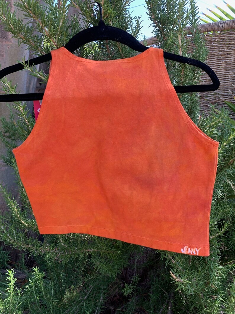 Kosmic Kitty Batik Crop Top