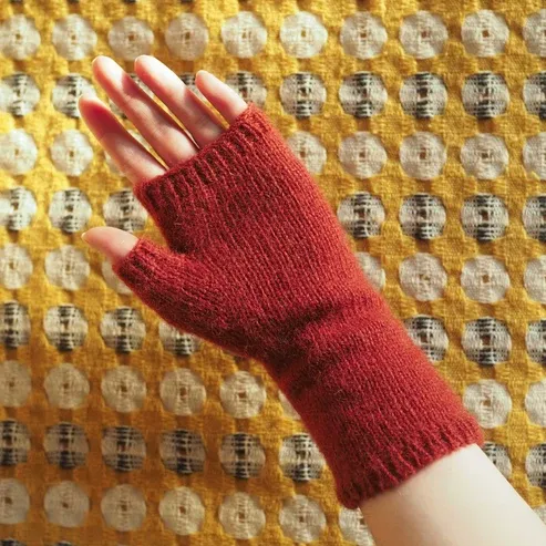 Blue Dasher Dragonfly Gloves