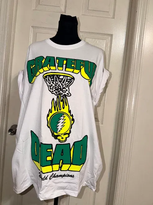 Grateful Dead Oversized Distressed Tee