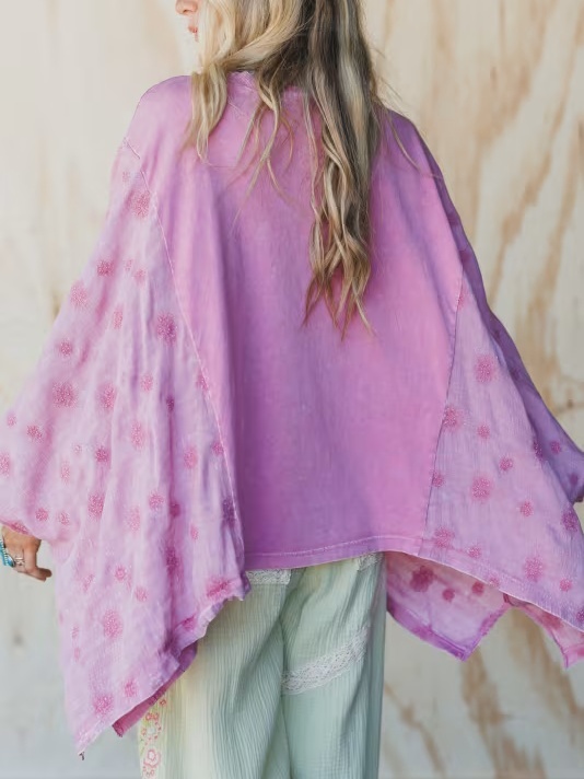 Peace Within Kimono Sleeve Tee Olive